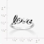 Love Script Ring James Avery