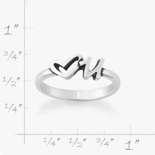 Love U Ring James Avery