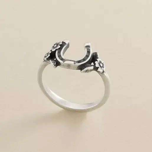 Floral Horseshoe Ring James Avery