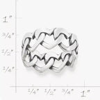 Chain of Hearts Ring James Avery