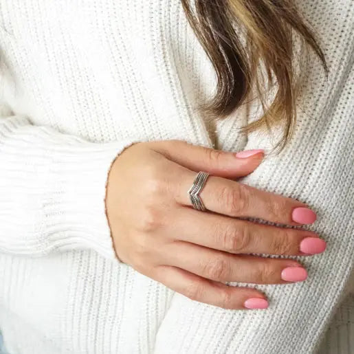 Chevron Ring Set James Avery