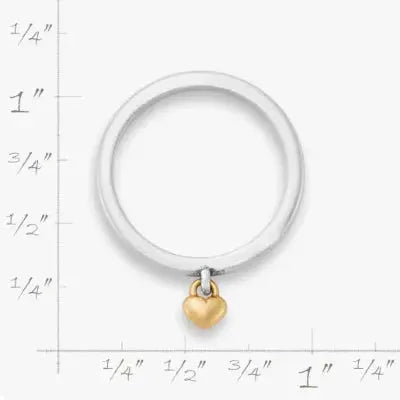 Petite Heart of Gold Dangle Ring James Avery