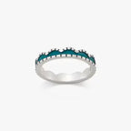 Enamel Scalloped Stacker Ring James Avery