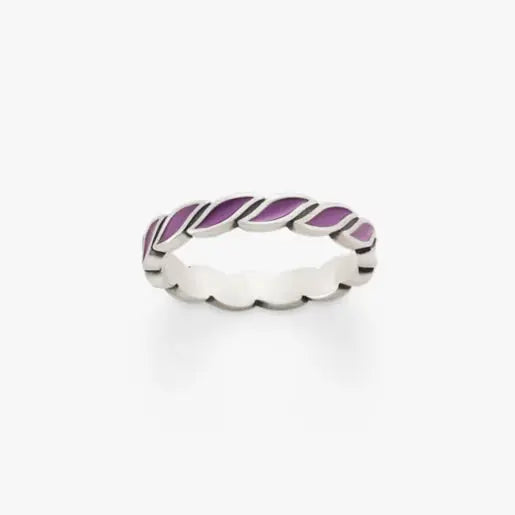 Enamel Twist Stacker Ring James Avery