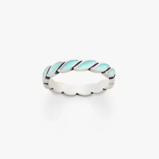Enamel Twist Stacker Ring James Avery