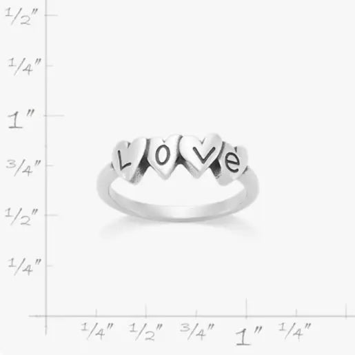Love and Hearts Ring James Avery