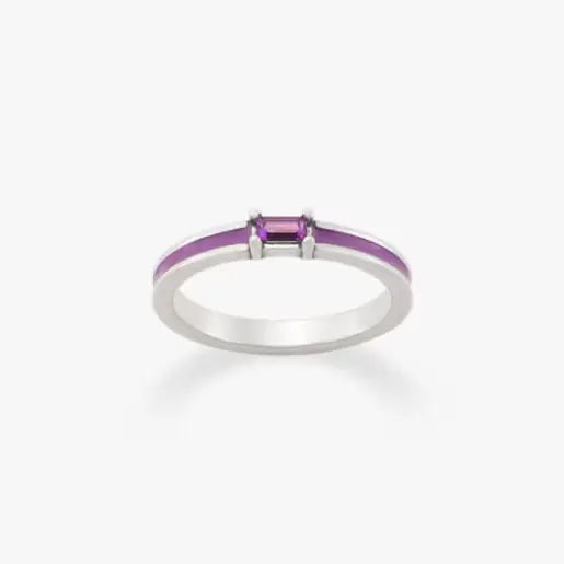 Enamel Gemstone Stacker Ring James Avery