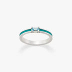Enamel Gemstone Stacker Ring James Avery