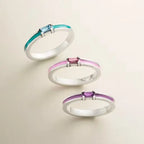 Enamel Gemstone Stacker Ring James Avery
