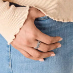 Connected Paw Prints Ring James Avery