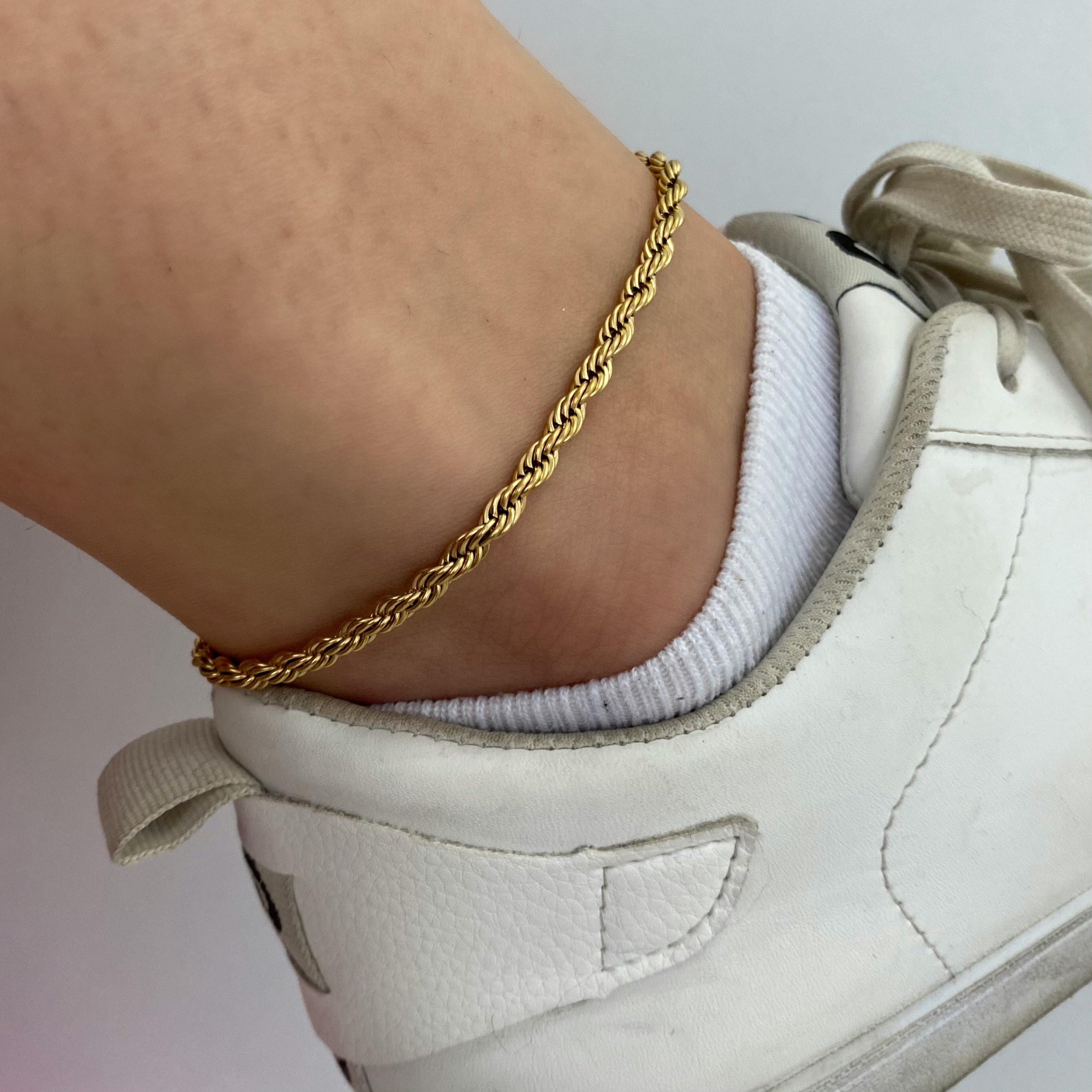 Roped Up Anklet Lee