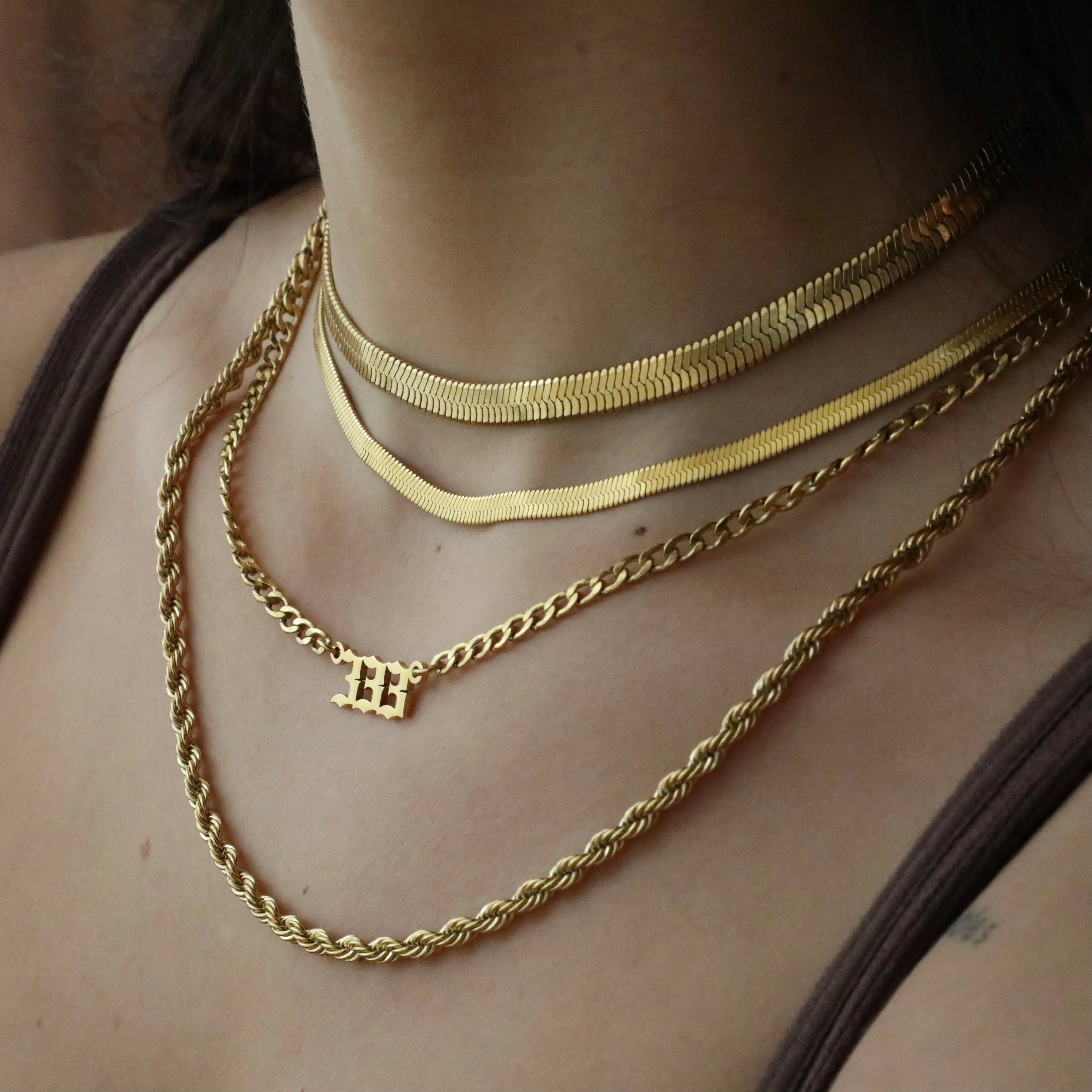 Roped Up Necklace Lee