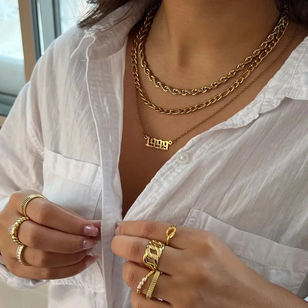 Roped Up Necklace Lee