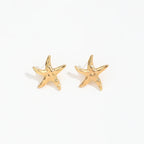Starfish Stud Earrings Evry Jewellery