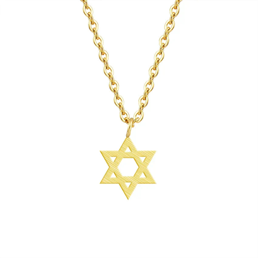 David Pendant Necklace  Emblem Talisman Seal of Solomon Sign Evry Jewels