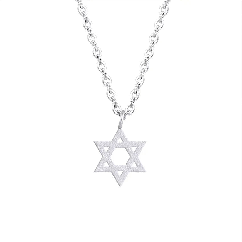 David Pendant Necklace  Emblem Talisman Seal of Solomon Sign Evry Jewels