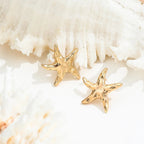 Starfish Stud Earrings Evry Jewellery