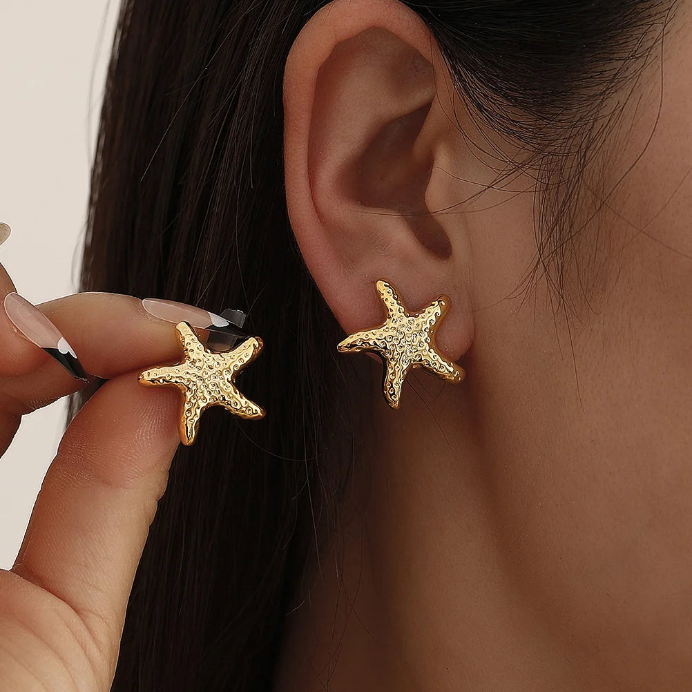 Cheap Starfish Earrings Evry Jewellery