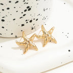 Starfish Stud Earrings Evry Jewellery