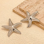 Starfish Stud Earrings Evry Jewellery