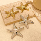 Starfish Stud Earrings Evry Jewellery