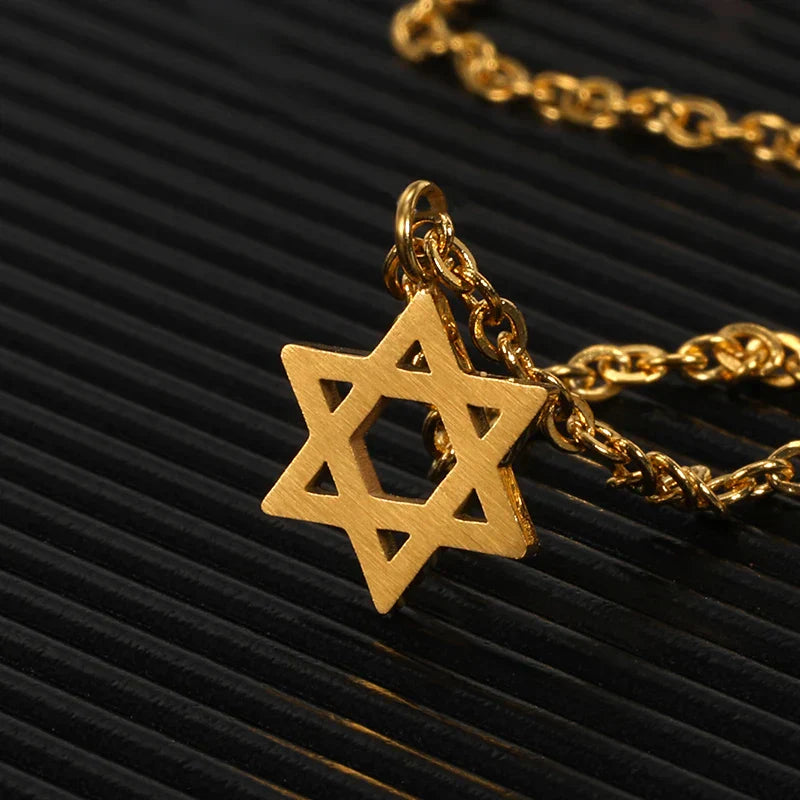 David Pendant Necklace  Emblem Talisman Seal of Solomon Sign Evry Jewels