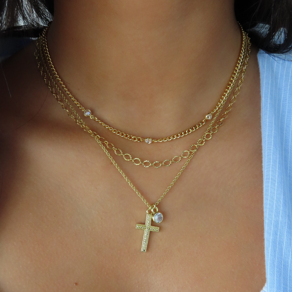 She's A Saint Necklace Lee