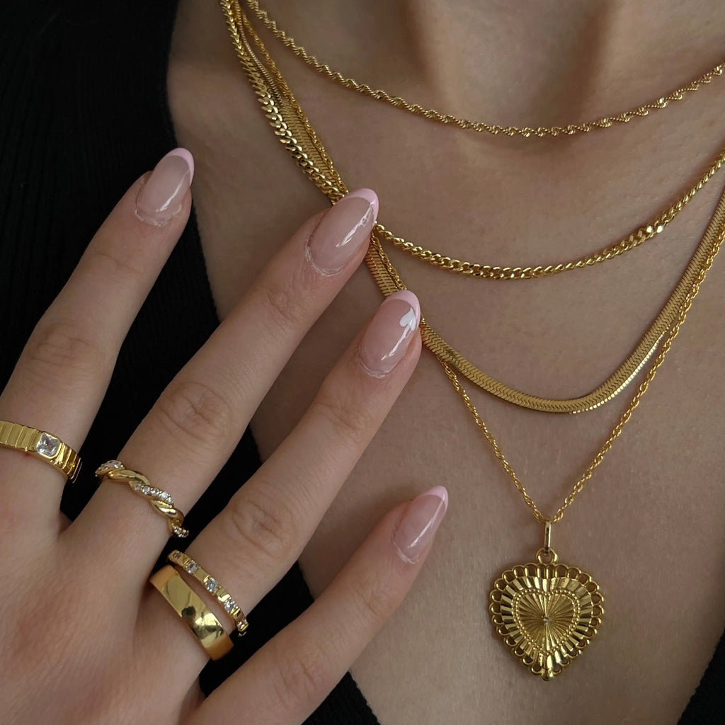 Shining Snake Necklace Angel