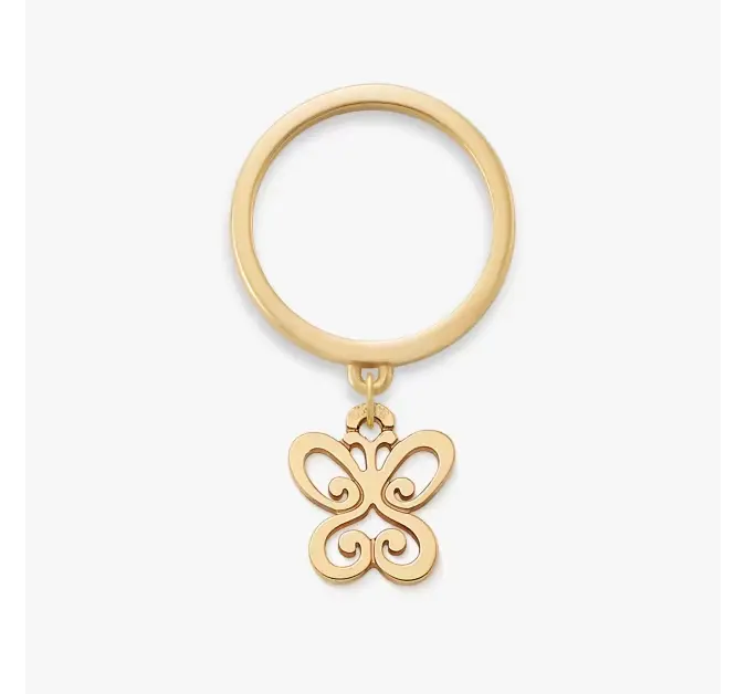 Small Spring Butterfly Charm Dangle Ring James Avery
