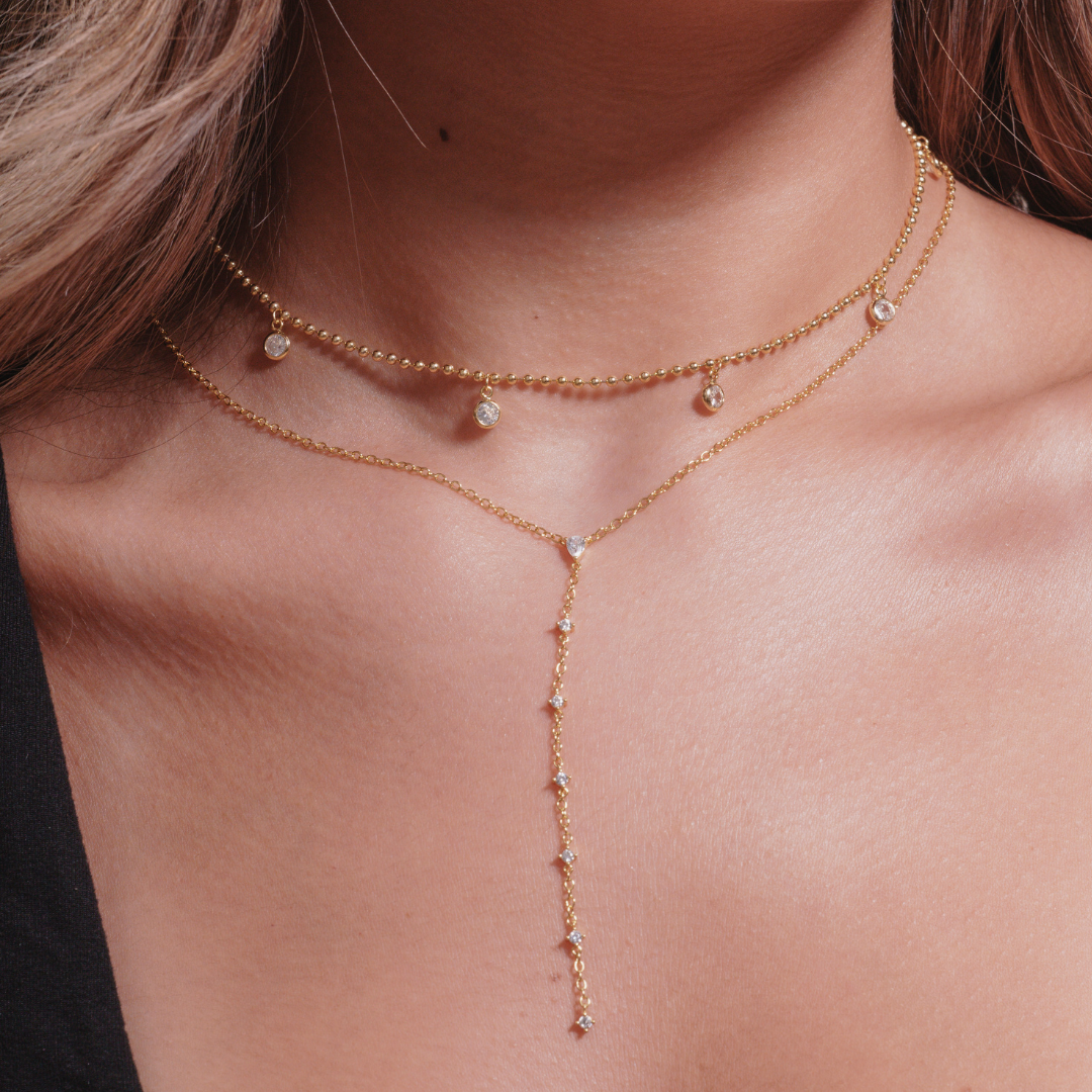 Starlight Lariat Necklace Lee