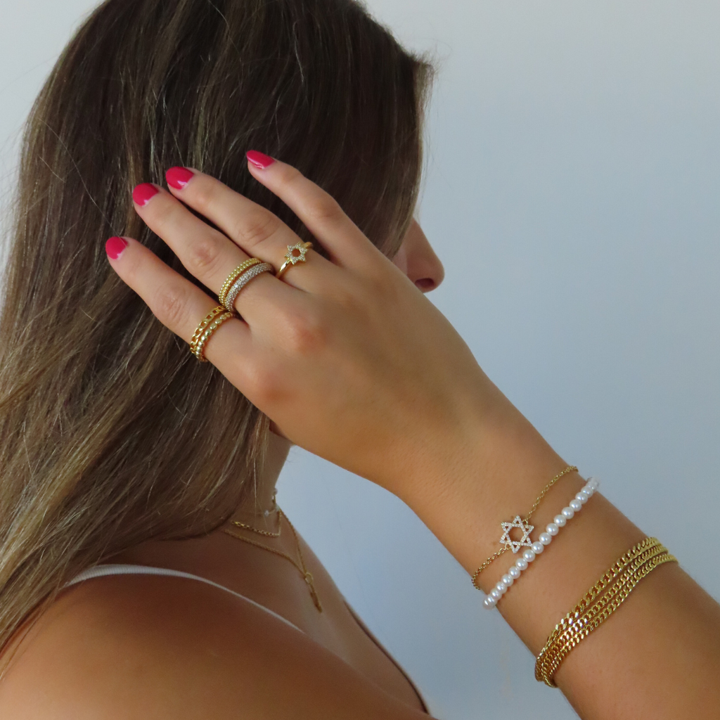 Star of David Bracelet Lee