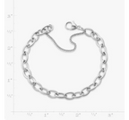 Textured Oval Charm Bracelet James Avery