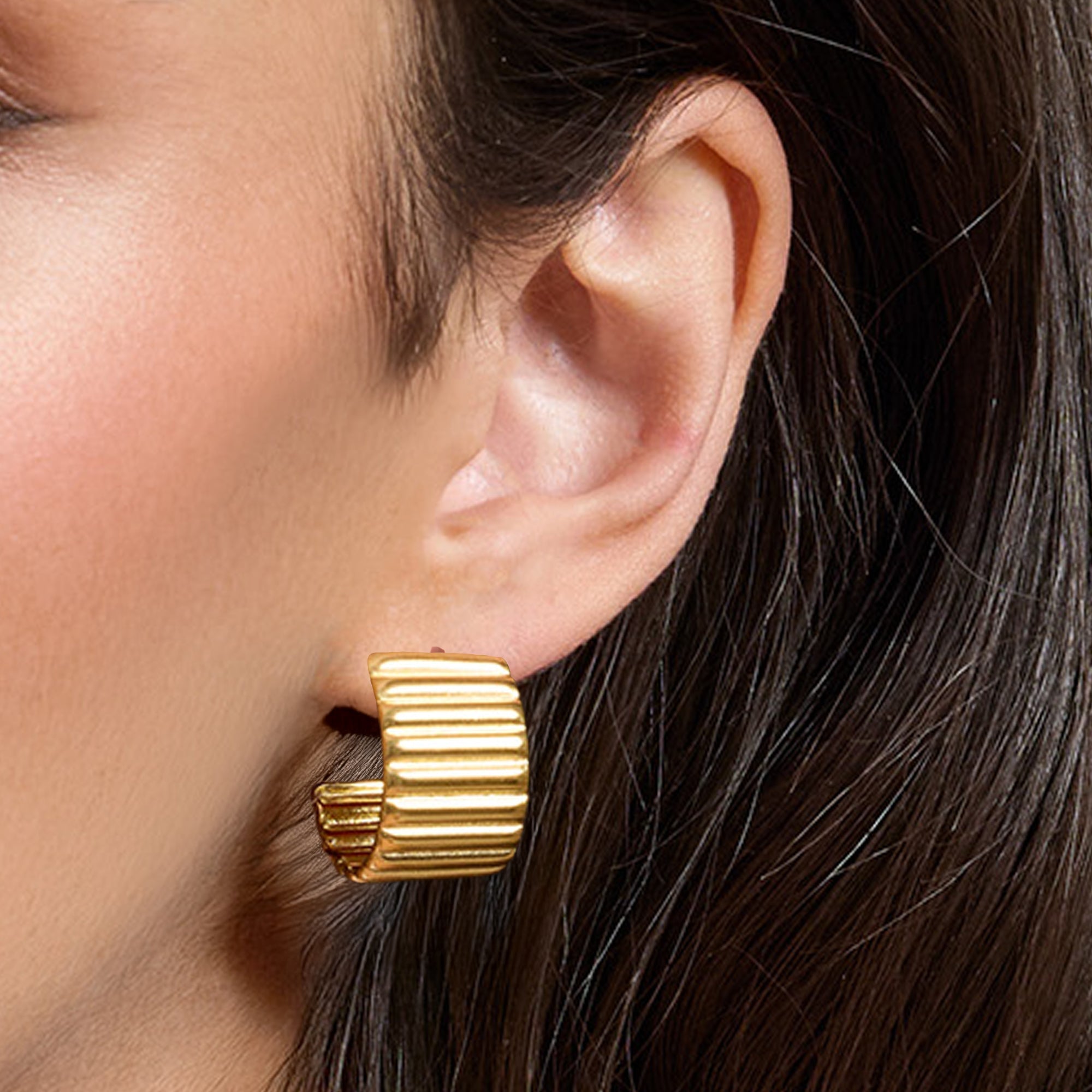 Wear-All-Day: 3 Piece Waterproof Earring Bundle Alice