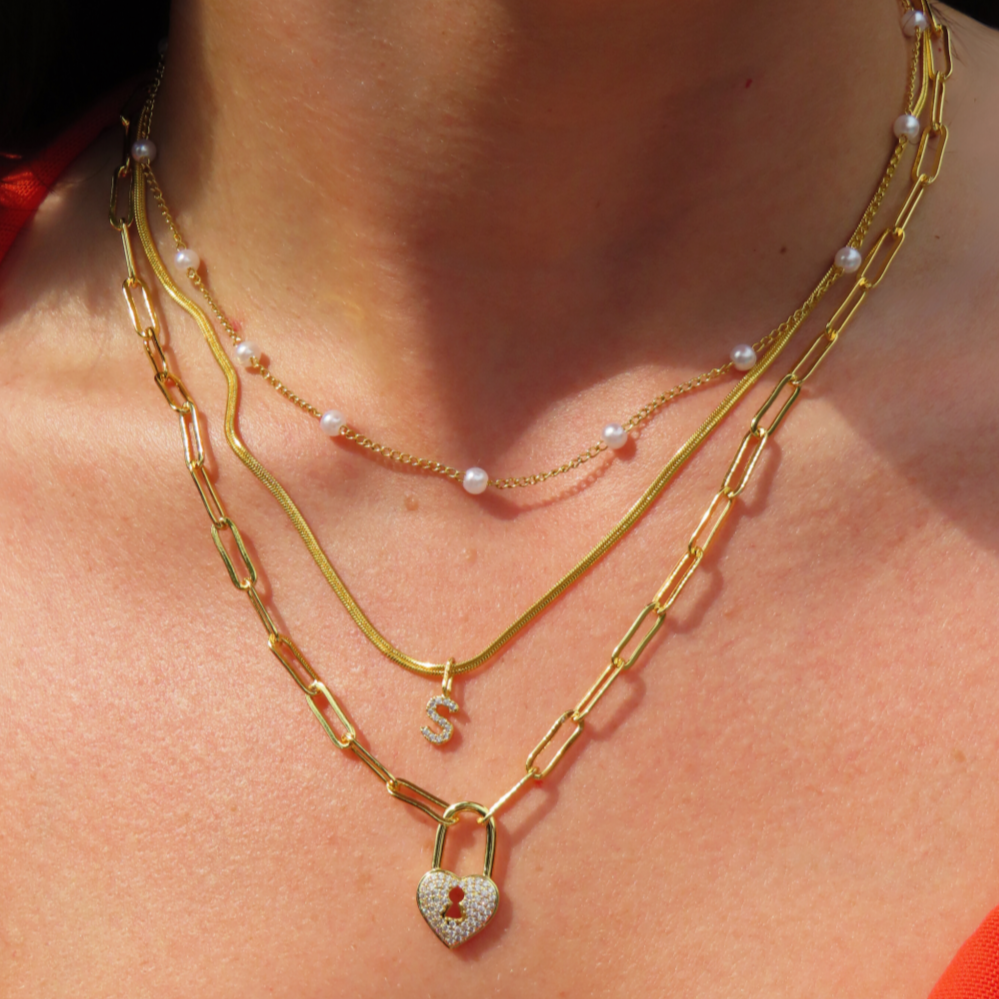 Throw Away the Key Necklace Lee