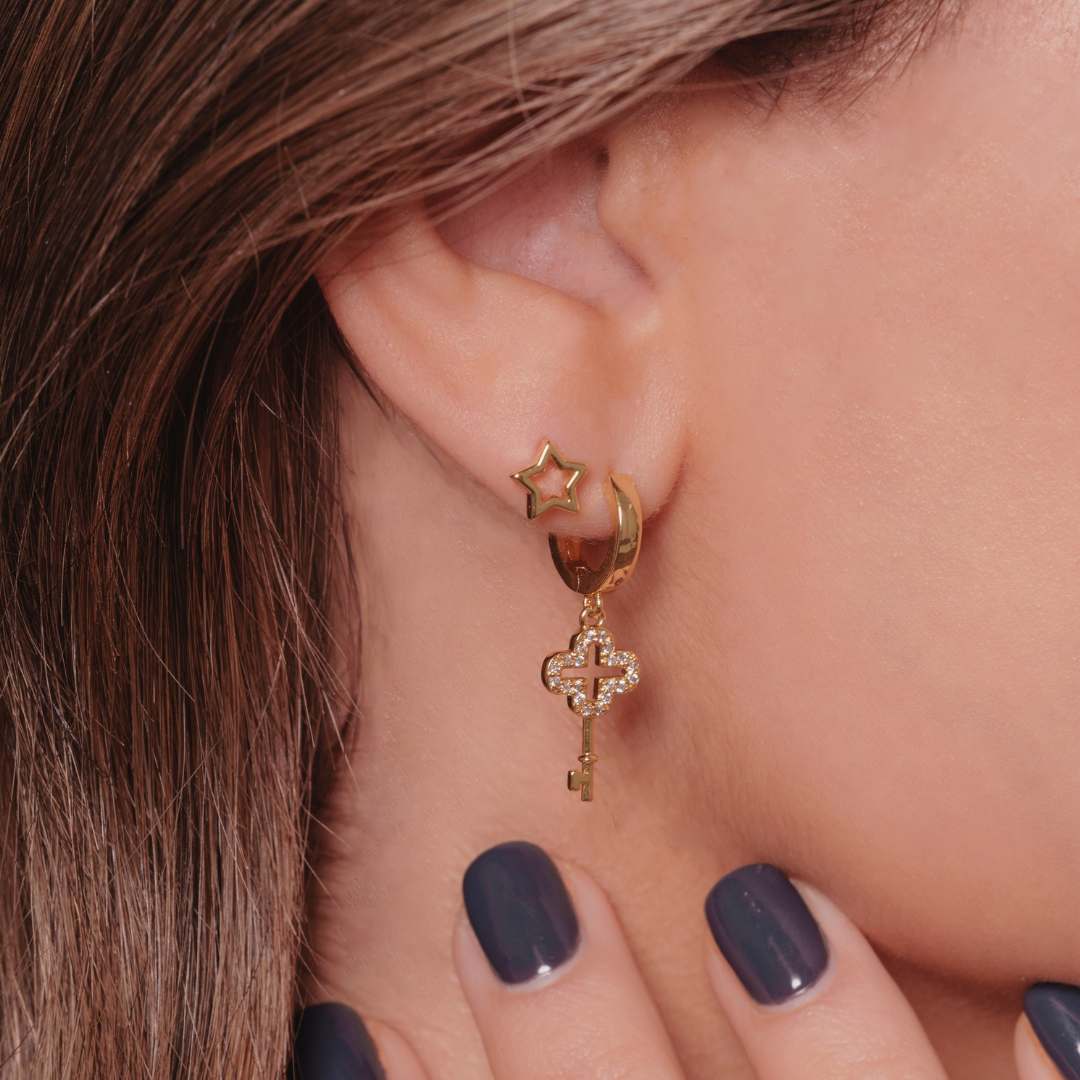 Unlock My Heart Earrings Lee