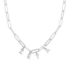 Sorority Custom/Personalized Link Letter Necklace Lee