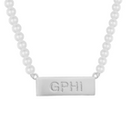 Sorority Custom/Personalized Pearl Necklace Lee