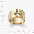 Diamond Cross Wedding Ring James Avery