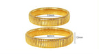 JEWELRY SZ16 Hight Quality Vertical Stripe Circle Stacking Bracelet Wide Bracelet Stainless Steel Bangle for Women My Store