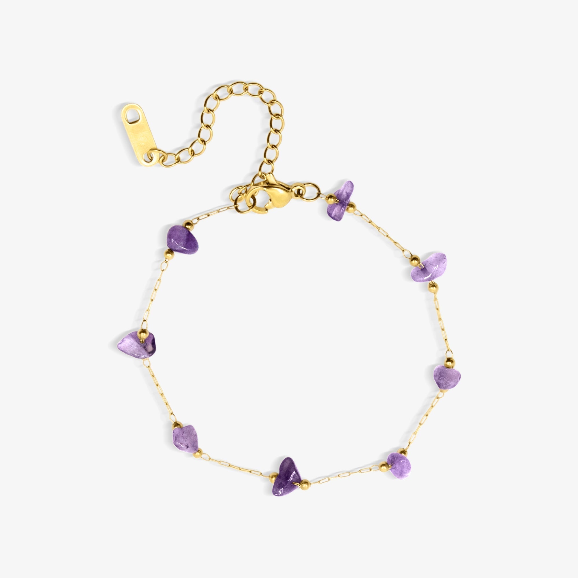 Amethyst Angel Bracelet Sophia