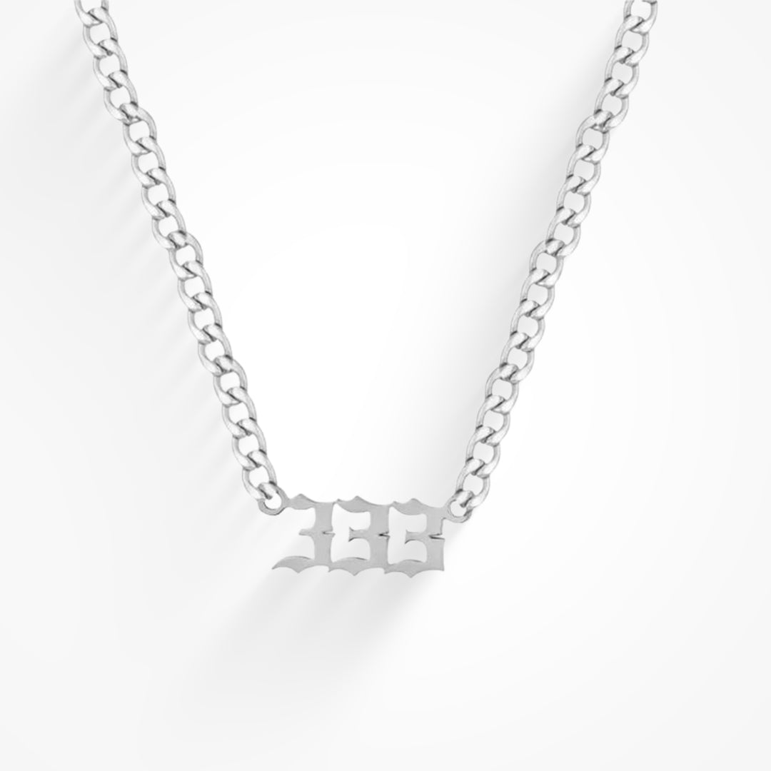 Angel Number Necklace Lee