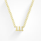 Angel Number Necklace Lee