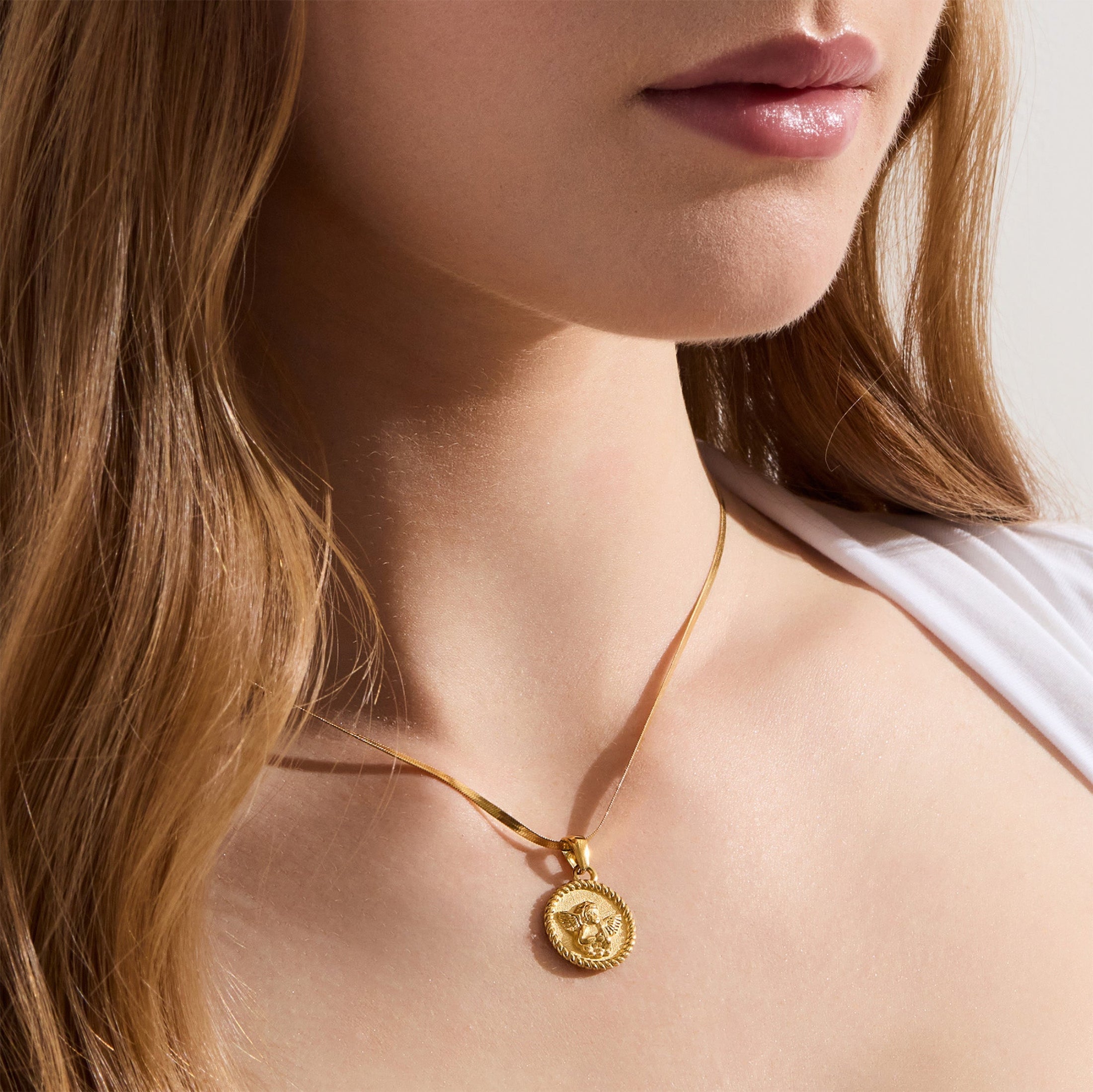 Angel's Embrace Necklace Angel