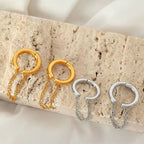 JEWELRY EH272 Simple and Compact No Ear Hole Ear Clip Female Stainless Steel Fashion Sense Ear Bone Clip My Store