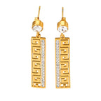 Fashion PVD Gold Plated Stainless Steel Jewelry Women Earring My Store