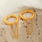 JEWELRY EH272 Simple and Compact No Ear Hole Ear Clip Female Stainless Steel Fashion Sense Ear Bone Clip My Store