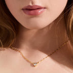 Heart Necklace Angel