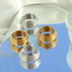 JEWELRY JZ20 New Exaggerated Geometric 18K Gold Plated Multi-Layer Stripe Ring My Store