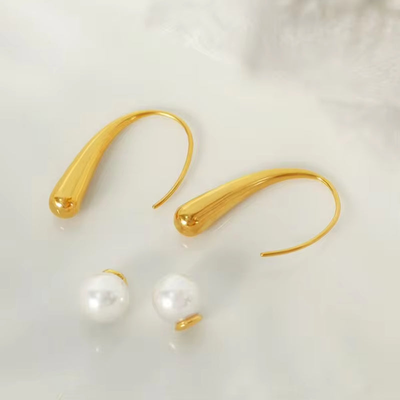 JEWELRY EH113 Factory Hot Sale Premium Sense of Unique Pearl Earrings Burst Tender Temperament Earrings My Store