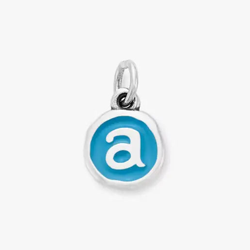 Enamel Initial Disc Charm James Avery